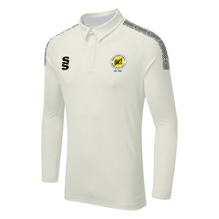 MUNICH CC DUAL LONG SLEEVE CRICKET SHIRT (WOMENS)-Ivory