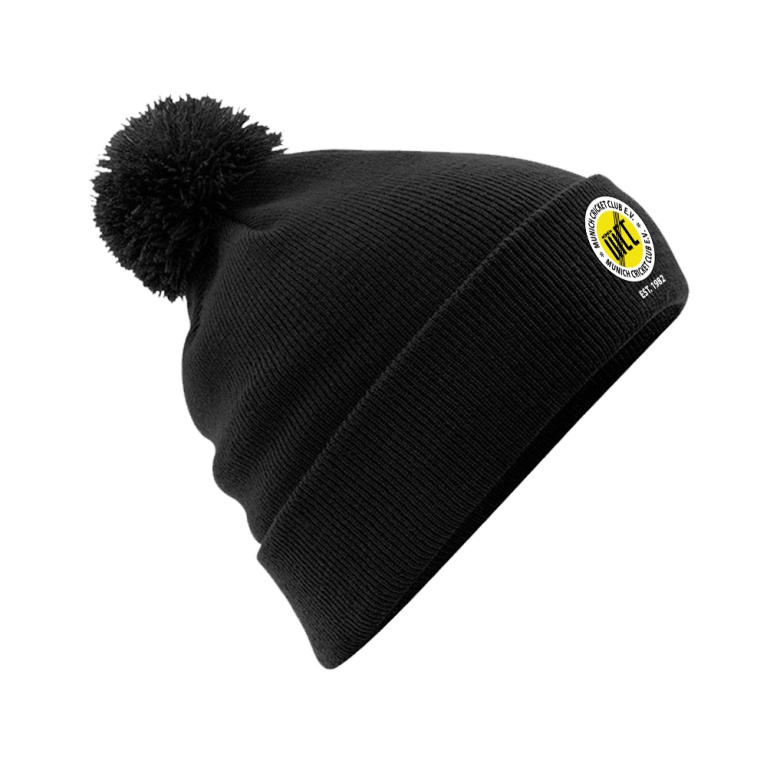 MUNICH CC Original Pom Pom Beanie : Black